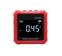 CVFRDD Spectrometer Digital Angel Meter Relative & Absolute Angle Measurement 3 Side Magnetic Electronic Goniometer