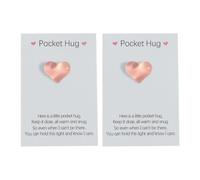 CVFRTT 2 Pieces Of Heart-Shaped Stones, Mini Heart-Shaped Stones, Cute Stone Ornaments, Gift Ornaments, Creative Decorations