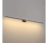 CVGBFDGYJN LED Mirror Front Light Linear Strip Wall Sconce Lamp Minimalist Long Wall Lighting Fitting Kit Modern Bathroom Cabinet Light for Living Room Hallway Decoration Interesting