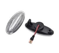 Cvgffs Dynamic Side Indicator For Nissan Navara D22 NP300 Datsun For Frontier Fiera Hardbody 1998-2005 A Pair Dynamic Blinker LED Turn Signal Si Marker Light(Dynamic Crystal)