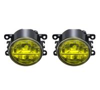 Cvgffs Fog lamp assembly For Suzuki For Jimny FJ 1998-2014 30W H11 Fog Daytime Running Lamp DRL 2 Pieces Car Front LED Fog Light Assembly(XLM Lemon Yellow)