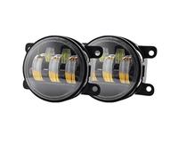 Cvgffs Fog Light Assembly For Lada For Vesta For Lada X-Ray For Focus For Duster For Dodge Led 50W 5 Lenses Off Road Fog Lamps H11 White Amber Car Front Fog Light