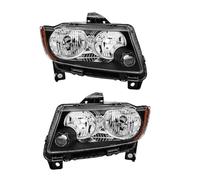 Cvgffs Headlight Assembly Car Headlamp For Jeep For Grand For Cherokee 2011 2012 2013 Without Lamp 1 Pair 2X Headlight Head Light