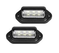 Cvgffs License Number Plate Light LED 2/10pcs Car License Plate Lights 6 LED Universal Bus Motorcycle Truck License Plate Light Safety Driving Lamp Door Light 12V 24V