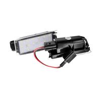Cvgffs License Number Plate Light LED For Opel For Vivaro B Movano B Vauxhall For Nissan NV400 Interstar For Smart Fortwo Forfour 453 Citan LED License Number Plate Light Lamps