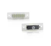 Cvgffs License Number Plate Light LED For VW For Golf 5 Plus 05-09 Caddy MK Ⅲ 04-10 For Passat Cimousint 01-05 Touran 03-10 Jetta 05-10 2PCS LED License Plate Light Bulbs