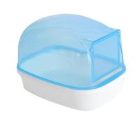 CVJdfhRE hamster toys， Hamster Toy Sand Bath Critters Shower Bed Container Bathtub For Small Animals Dust Proof Room 2Pcs