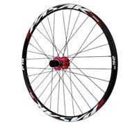 CVJdfhRE Thru Axle MTB Wheelset 26/27.5 Inch, Aluminium Alloy Disc Brake HG Sealed Bearing 32H Front & Rear Wheel 29ER Bike Rim for 7-12 Speed 2215g(R,QR 24 inch)