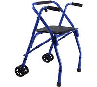 CVNIMV Rollator Walker, 2 Wheels Walker, Rollator, Folding Mobility Walking Aid, Lightweight Rollator, for The Elderly and Disabled Yearn for Independence