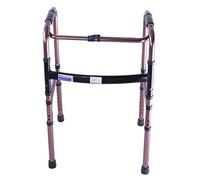 CVNIMV Walker, Lightweight Folding Walker Walker Walking Frames for The Elderly Limited Mobility Aid Adjustable Height Lightweight Aluminium Walker for Seniors Independence