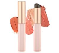 CVNRCLP 2-Pack Silicone Lip Brushes - Reusable Lipstick Applicators with Protective Dust Covers | Perfect for Lip Gloss, Balm, Oil, and Masks | Compact Travel Mini Brush for Makeup Application.
