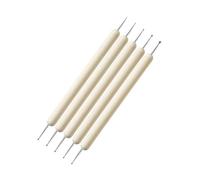 CVNRCLP 5Pcs Indenting Tool for Drawing, Double End Tracing Dotting Stylus Beech Stainless Steel Indentation Pens for Painting Engraving