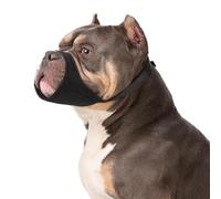 CVNRCLP Dog Muzzle for Pitbull Soft Muzzles for Rottweilers American Bully Bulldog Boxers to Prevent Biting and Barking for Medium Large Short Snout Dog for Grooming (M)