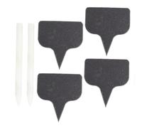 CVNRCLP Slate Cheese Markers Set - 6 Decorative Toothpick Flags with Chalkboard Picks, Black Cheese Labels, and Chalk Markers - Ideal for Cheese Platters, Appetizers, and Plant Labels