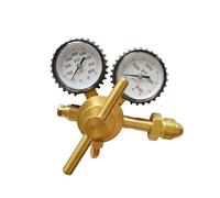 Cvoepobey 1 Piece Precise Brass Nitrogen Regulator Reliable Brazing Heavy-Duty Soldering Nitrogen Regulator High Pressure Pressure Tests