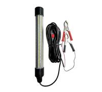 Cvoepobey 12V 24V Fishing Light 20W Hight Power LED Underwater Fishing Light IP68 Waterproof Sea Fishing Light Warm White
