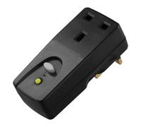 Cvoepobey 13A RCD Plug Safety RCD Adaptor,with Circuit Breaker Safety Protection for Pool Pump, Power Pressure Washer UK Plug