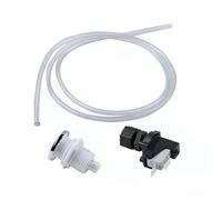 Cvoepobey 16A Bath Tub Spa Waste Button Spa Waste Push Button Garbage Disposal Self-Lock Air Switch Push Button