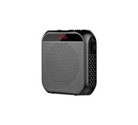 Cvoepobey 2200mah Voice Amplifier Multifunctional Voice Speaker Portable Speaker with Microphone Display, for Teachers Speech A