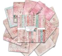 Cvoepobey 24 Sheets Scrapbook Paper 12x12 Inch DIY Origami Decorative Craft,Double Sided Printing,Photo Album Decor Paper