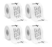 Cvoepobey 2in X 23ft Easy Tear Jesus Athletic Wrist Tape for Sports Trainer 4 Pcs Christian Athletic Tap with Sport Tap