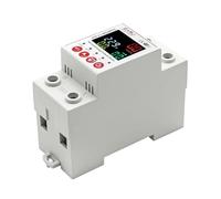 Cvoepobey 2P 63A TUYA APP WiFi Smart Circuit Earth Leakage Over Under Voltage Protector Relay Device Switch Breaker Easy Install