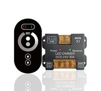 Cvoepobey 30A Touch Dc12V Dc24V Single Color Controller Touch Controller Kit LED Dimmer for LED Lights