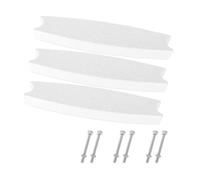 Cvoepobey 3PCS Universal Swimming Pool Ladder Steps, Swimming Pool Replacement Ladder Steps,with Stainless Steel Bolts