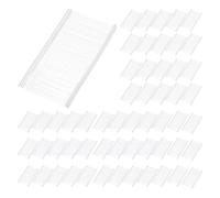 Cvoepobey 5000 Pcs 1 Inch Tagging GunFasteners,Plastic MICR OStitch Refillc, Clothing Tag Barbs Attachments,Garment Tag GunRefills