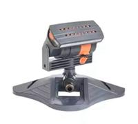 Cvoepobey Adjustable Mini Oscillating Sprinkler 16 Holes Large Coverage Watering Lawn Sprinkler for Outdoor Garden Grass