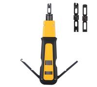 Cvoepobey Cable Matters Punch Down Tool Steel Plastic Handle Wire Cutter for Cat 8, Cat 7, Cat 6A Crimping Electrical Equipment Supplies
