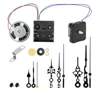 Cvoepobey Chiming Clock Mechanism Replacement withChime Melody Hour Trigger and3 Set Hands forVintage Grandpa Clock Repair Part