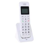 Cvoepobey D1018 Telephone Business Office Home Handheld Digital Wireless Telephone Low Radiation with LCD Display UK Plug B