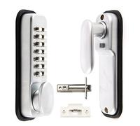 Cvoepobey Digital Push Button Door Lock Key Pad Code Combination Access Mechanical Keyless