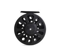 Cvoepobey GLA8/9 Black Plastic Fly Fishing Reel Right orLeft Can Be Changed Plastic Fly Reel
