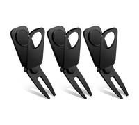 Cvoepobey Golf Turf Tool Cigars Holder Golf Sports Stand Green Fork Cigars Holder Magnetic Golf Tool Golf Fork