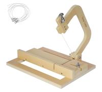 Cvoepobey Handcrafted Wooden Soap Cutter with Adjustable Wire for Making Soap, Butter, Bread, Cake, Candles, Cheese