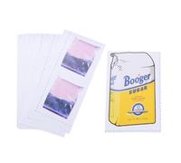 Cvoepobey Little Blow Baggies Prank Stickers, Baggie Filled with Booger Sugar, Booger Sugar Sticker, Easy Install 10+1