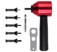 Cvoepobey Metric Rivet Nut Converter Insert Nut Riveting Tool Cordless Rivet Nut Adapter Kit for Electric Drill/Hand Wrench Easy Install Easy to Use