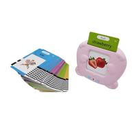 Cvoepobey Multilingual Learning Machine for Kids Interactive Talking Flash Cards Audio Book for Learning English 224 Sight Words Pink
