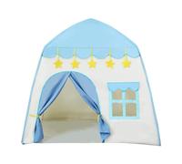 Cvoepobey Play Tent Indoor & Outdoor, Princess Tent for Girls Gift, Boys Toddler Large House Tent Easy Install Easy to Use Blue