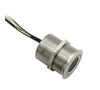 Cvoepobey R503 Circular Round RGB Ring Indicator LED Control DC3.3V MX1.0-6Pin Capacitive Fingerprint Module Sensor Scanner, 32Mm