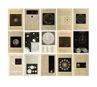 Cvoepobey Retro Handbook Material Book DIY Base Material Package Retro Inspiration Series Retro Handbook Decorative BackingPaper,G