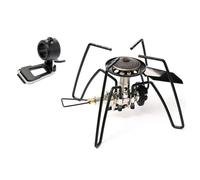 Cvoepobey Single Burner, Cb Tank, Group, Camping, Modulating Stove, One-Piece Cassette Stove,with Ignition Auxiliary Device