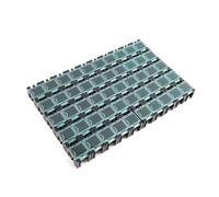 Cvoepobey SMD SMT Electronic Component Container Mini Storage Boxes Kit for Electronic Components Electronic Components Storage Box Black