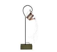 Cvoepobey Solar Watering Can with Garden Decorative Landscape Light, Multi-Color String Outdoor Kettle Light