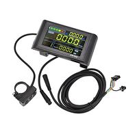 Cvoepobey SW900 LCD Display Meter Control Panel 24 36 48V 52V 60V Electric Scooter 5 Pins Plug Riding Speed Time Power Display.
