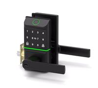 Cvoepobey Tuya Smart Door Lock Fingerprint Door Lock Password Fingerprint IC Card Key APP Remote Eletronico Digital Unlock
