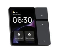 Cvoepobey Tuya Smart Touch Screen 3.5 Inch WiFi Panel Scene Switch Central Controller withIR Remote Control Grey