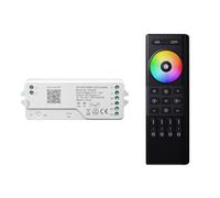 Cvoepobey Tuya WiFi LED Controller RGB IC LED Controller Set Remote Tuya APP Work for WS2811 WS2812B WS2815